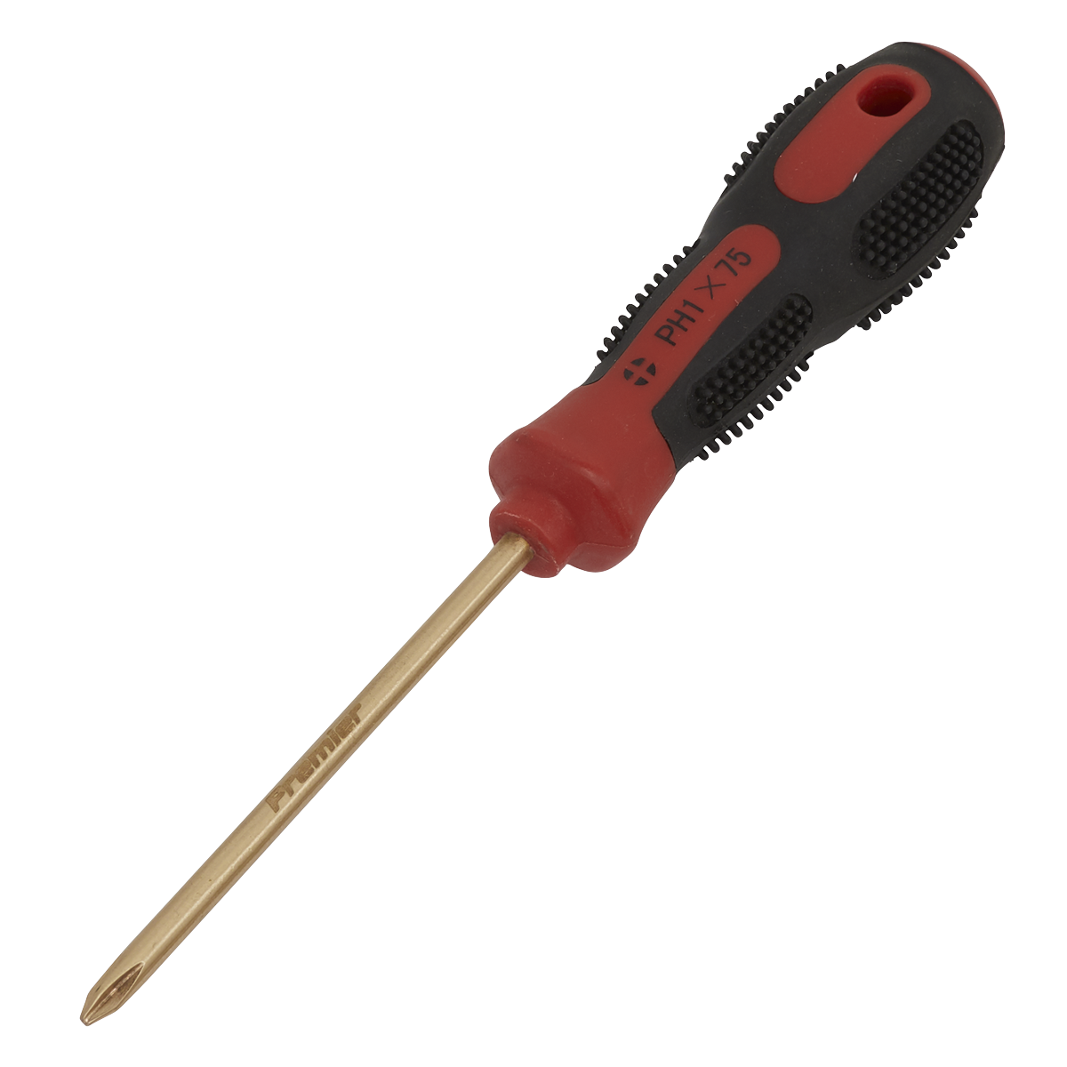 Screwdriver Phillips #1 x 75mm - Non-Sparking NS096