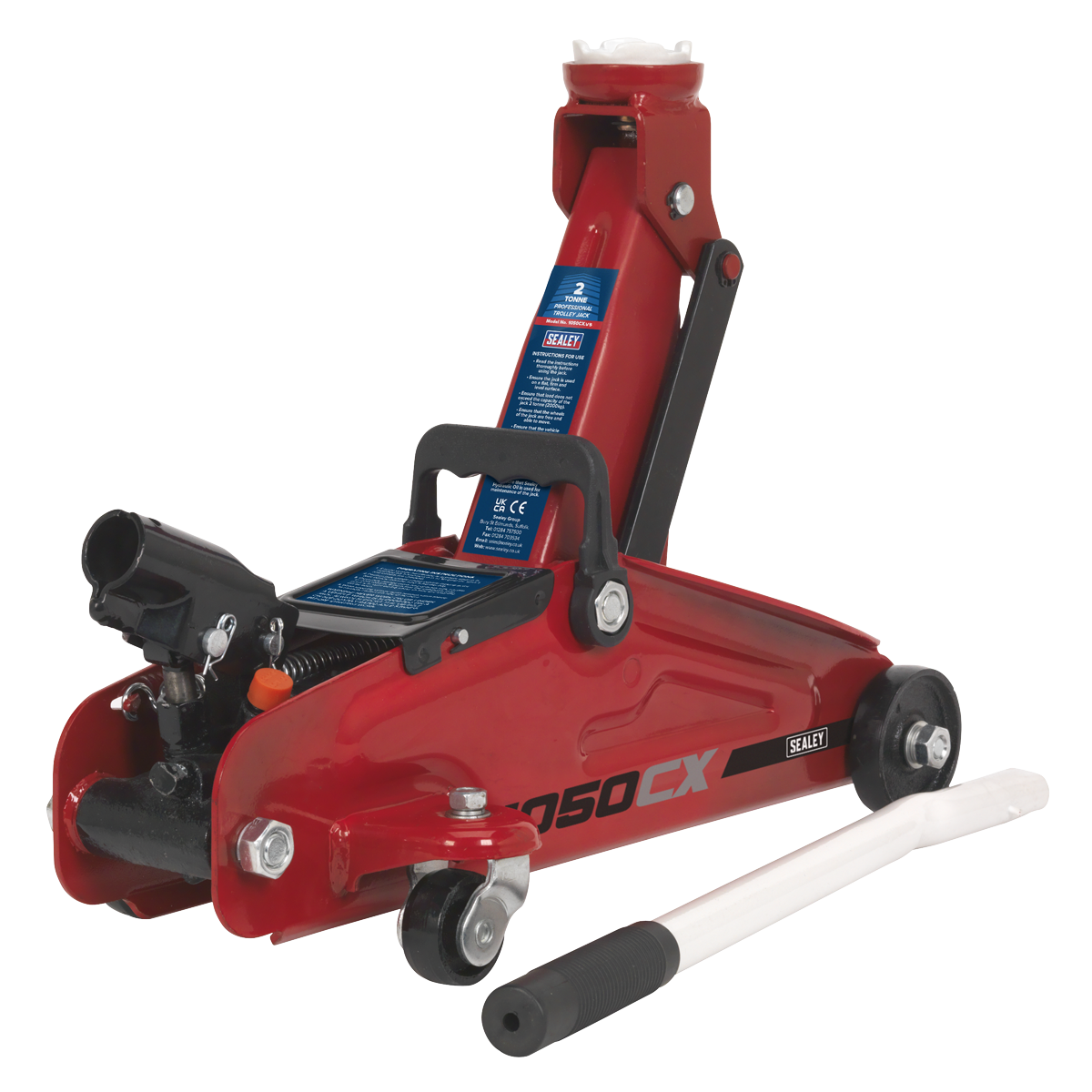 Trolley Jack 2 Tonne Short Chassis 1050CX