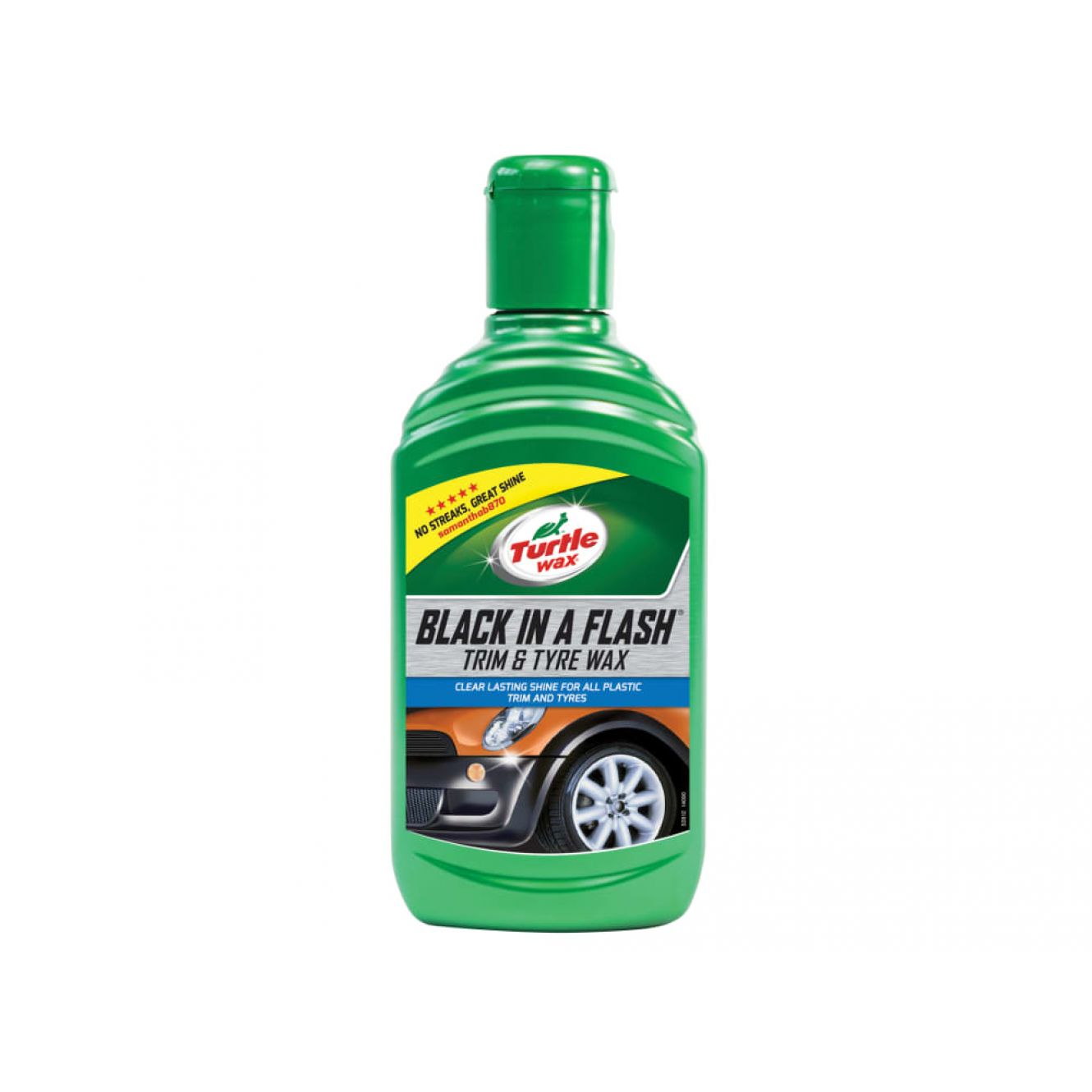 Black in a Flash Trim & Tyre Wax 300ml TWX52812