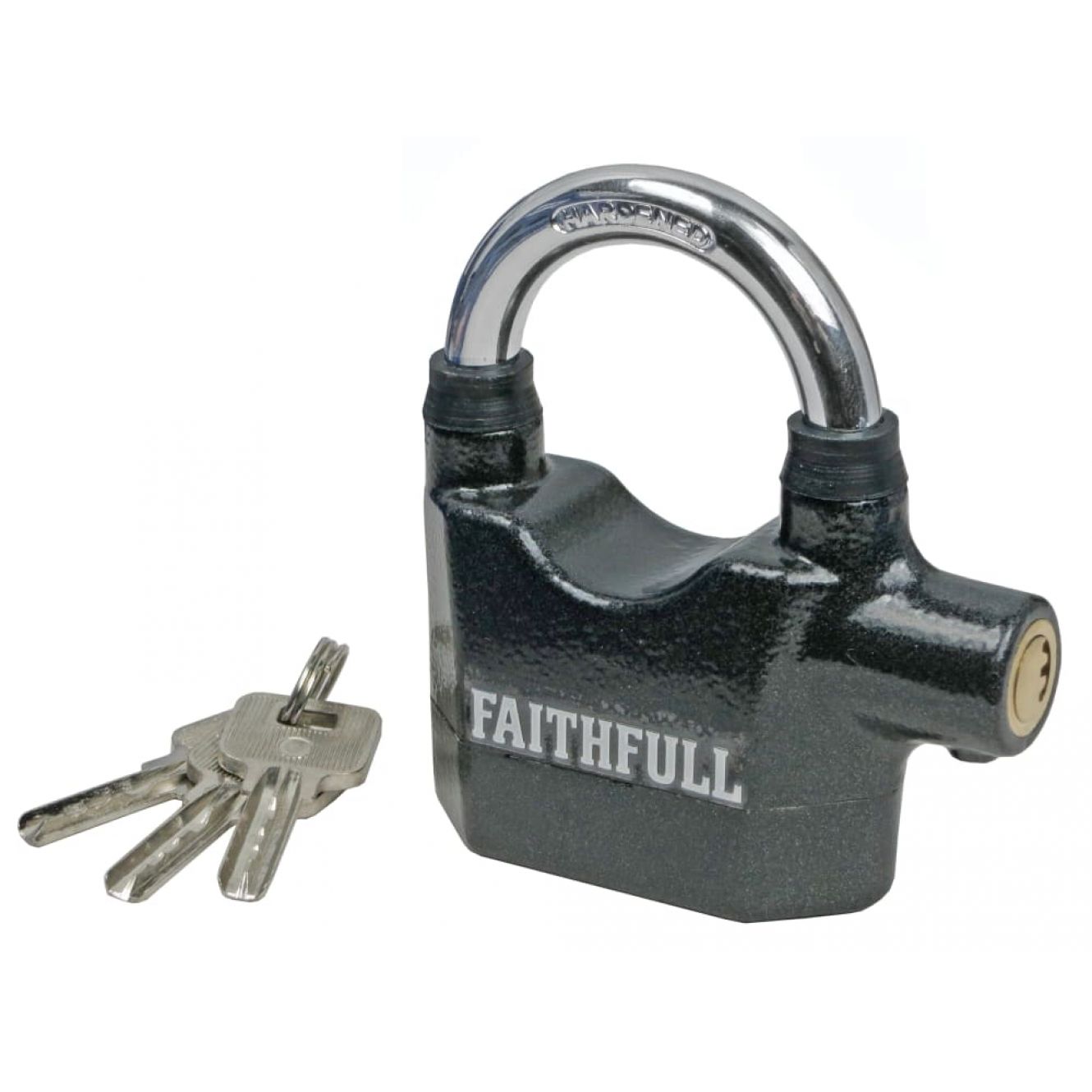 Padlock with Security Alarm 70mm FAIPLALARM