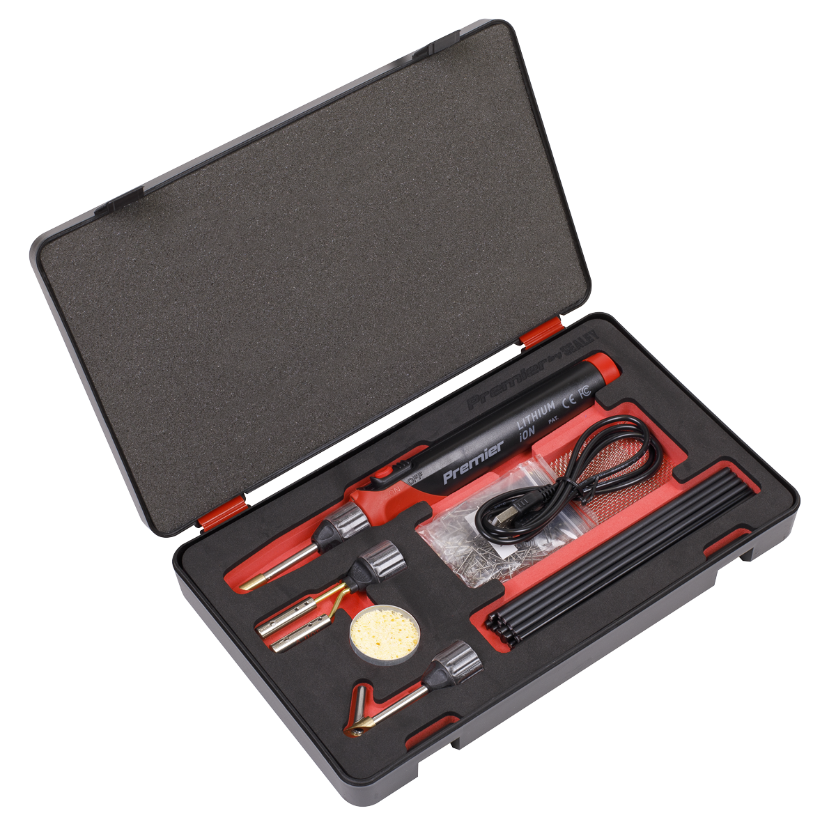 Lithium-ion Rechargeable Plastic Welding Repair Kit 30W SDL14