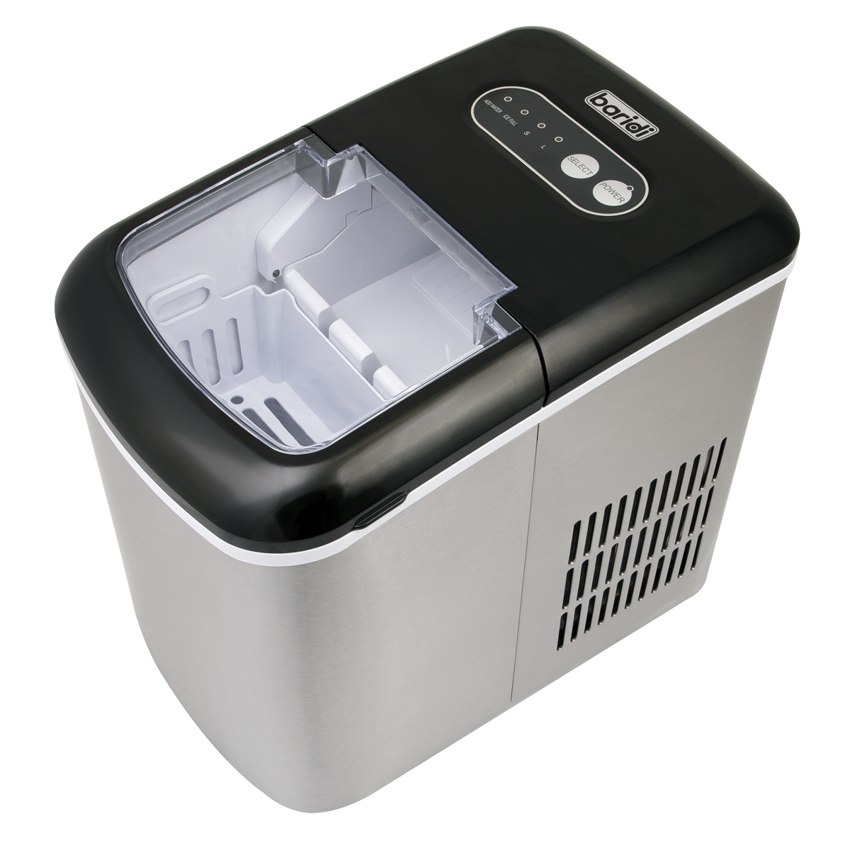 Baridi 12kg in 24hr Ice Cube Maker with LED Display & 10 Minute Freeze - DH52 DH52