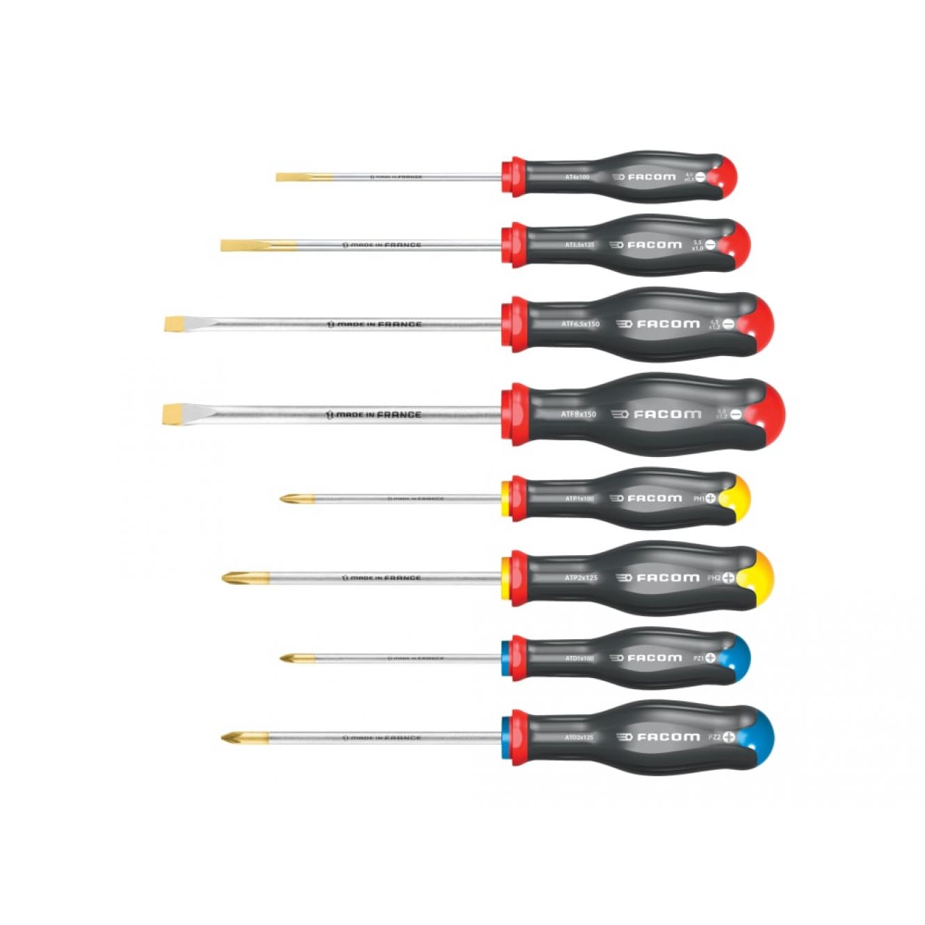 Protwist® Screwdriver Set, 8 Piece FCMATJ8PB