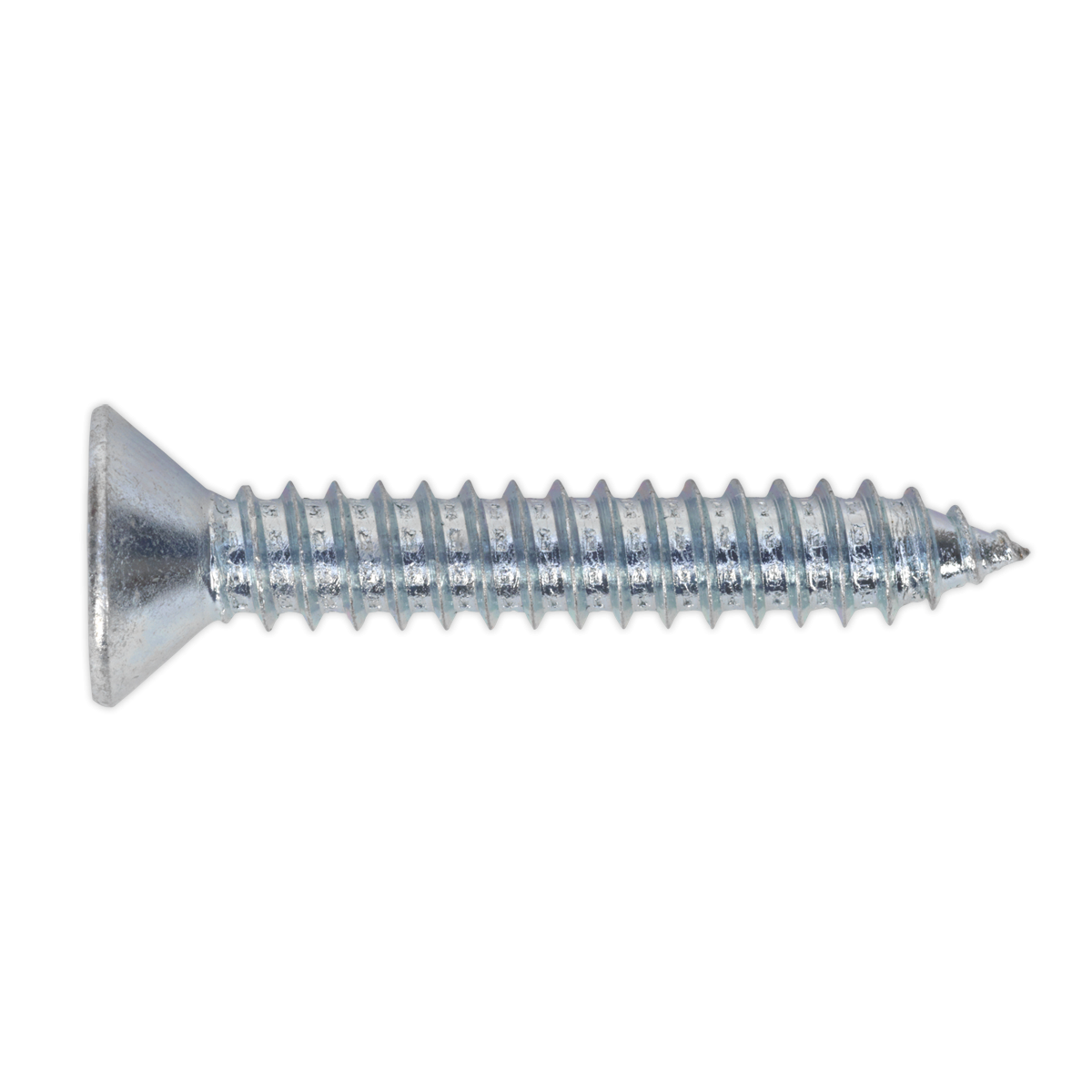 Self Tapping Screw 6.3 x 38mm Countersunk Pozi Pack of 100 ST6338