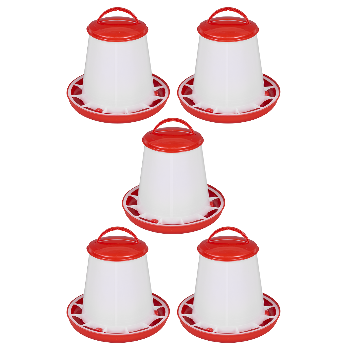 Poultry Feeder 1.5kg - Pack of 5 AFT025
