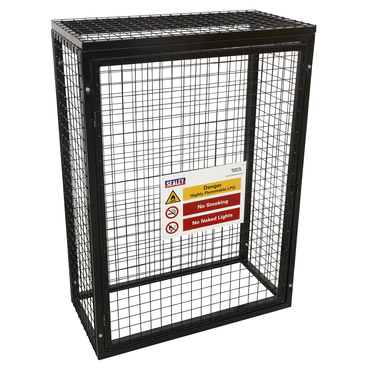 Safety Cage - 3 x 19kg Gas Cylinders GCSC319