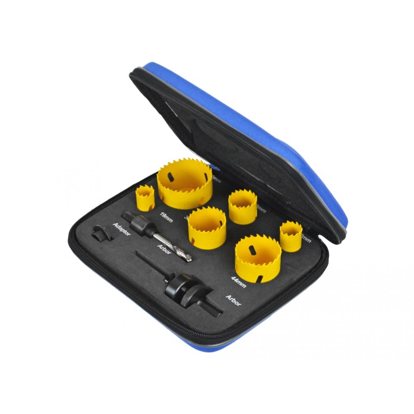 Professional Holesaw Kit, 9 Piece FAIHSKIT