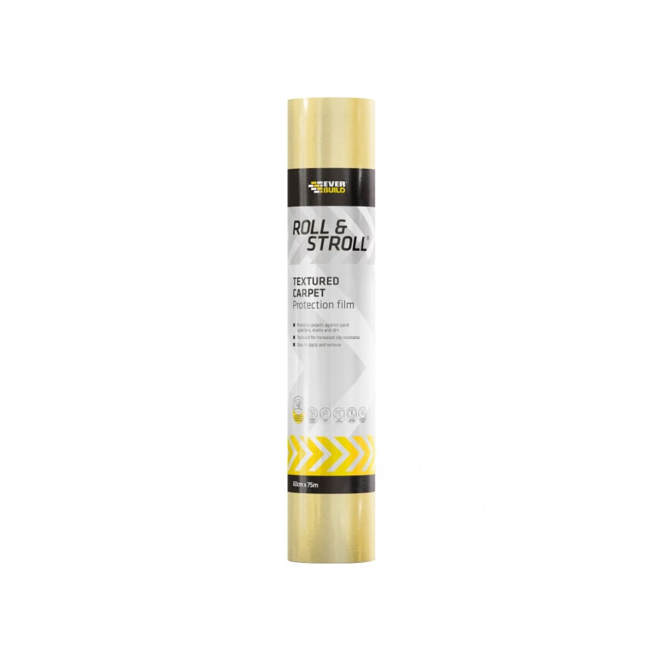 Roll & Stroll Textured Non-Slip Carpet Protector 600mm x 75m EVBROLTEXT75