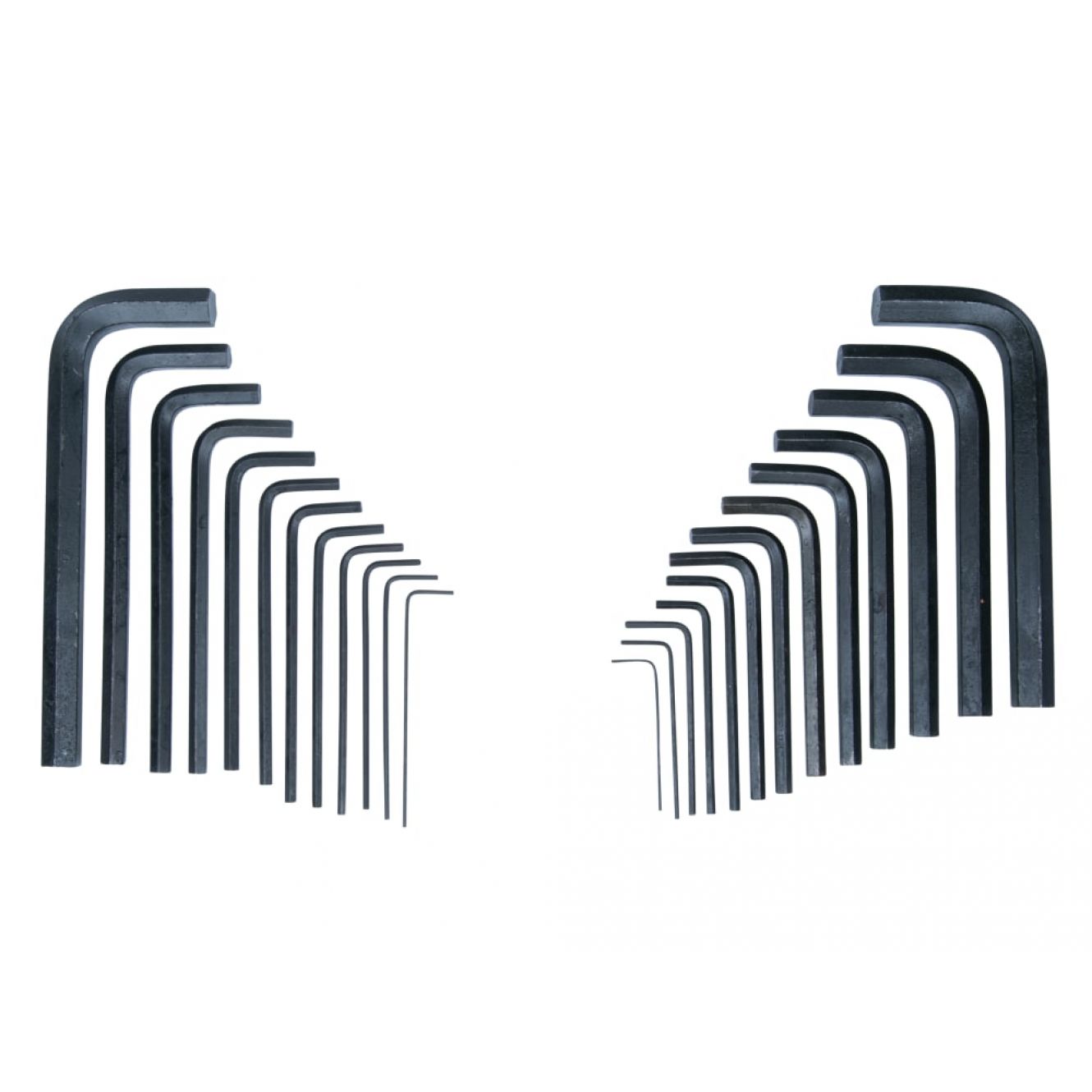 Metric & Imperial Hexagon Key Pouch Set, 25 Piece B/S15307