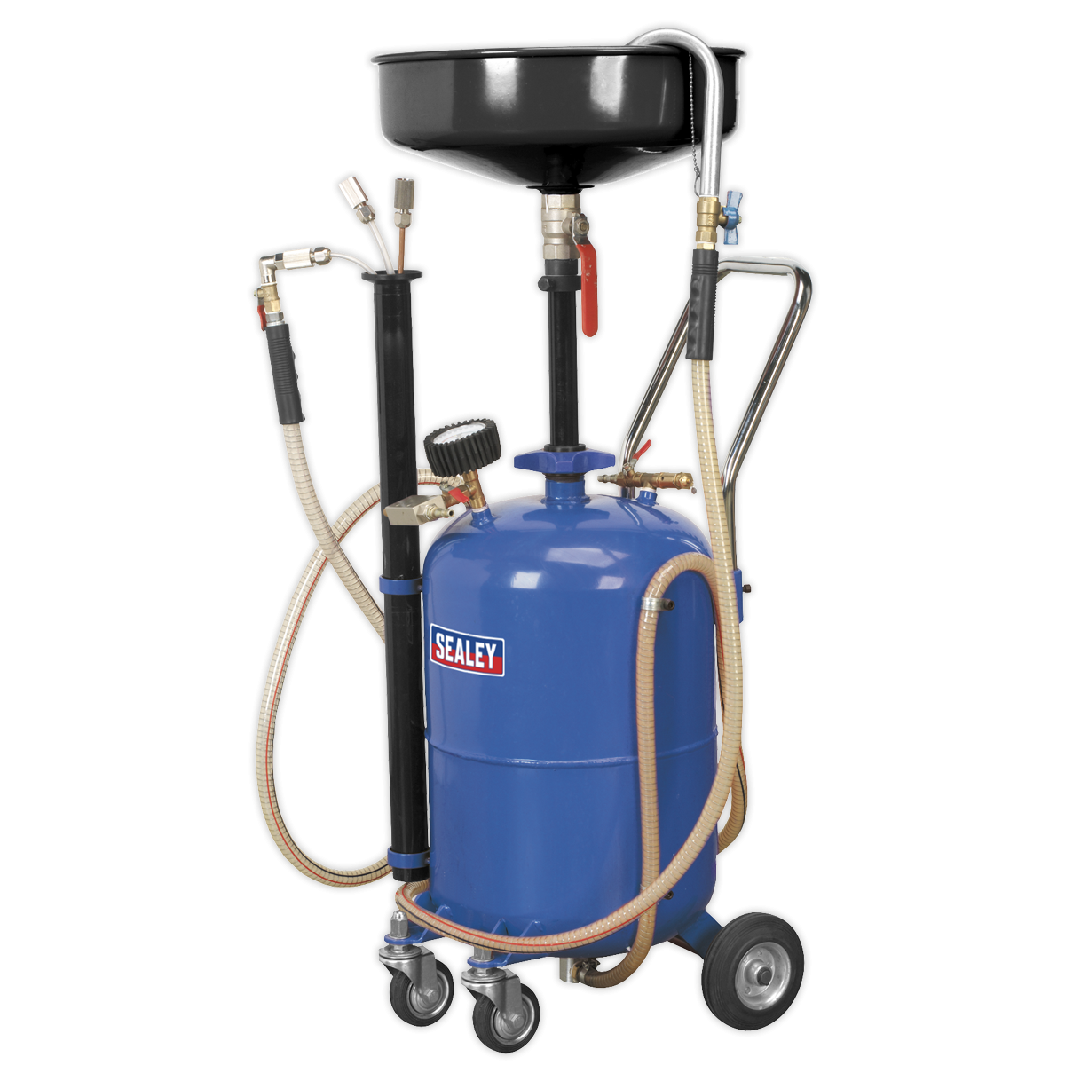 Mobile Oil Drainer with Probes 35L Air Discharge AK456DX