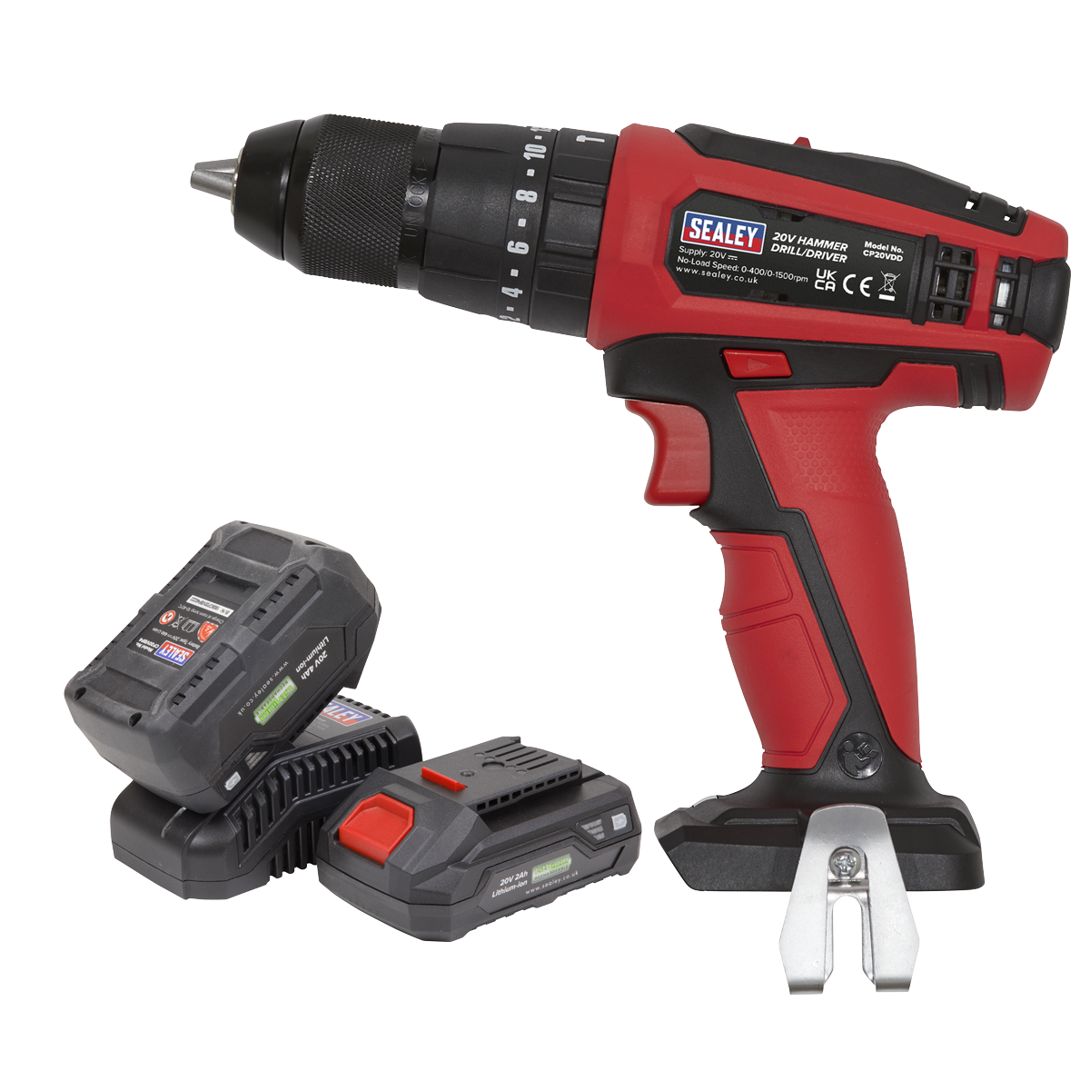 Combi Drill Kit Ø13mm 20V SV20 Series - 2 Batteries CP20VDDKIT