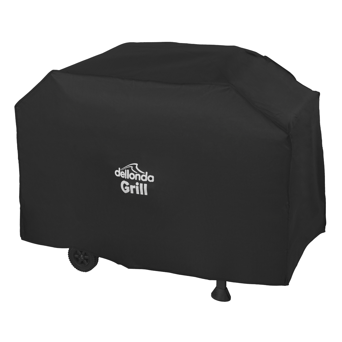 Black PVC Cover for BBQs, Waterproof 1325 x 1130mm DG19