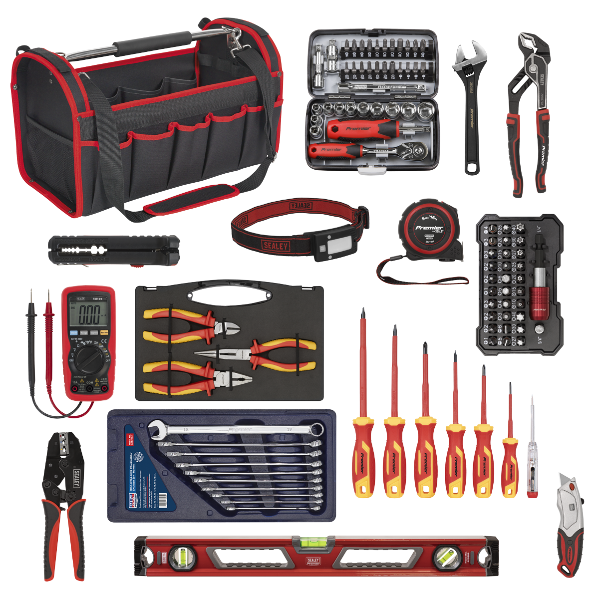 Premier Electrician's Tool Kit 108pc AP505KIT