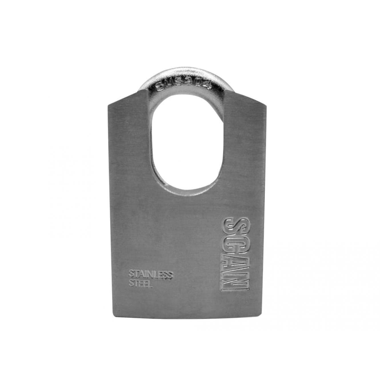 Stainless Steel Shrouded Padlock