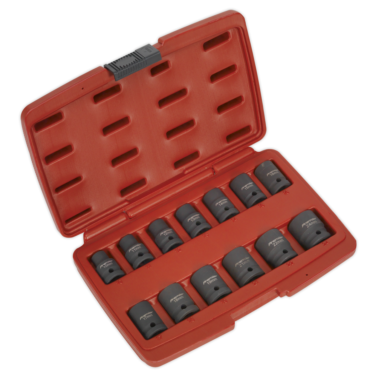 Impact Socket Set 13pc 1/2"Sq Drive Total Drive® AK5613TD
