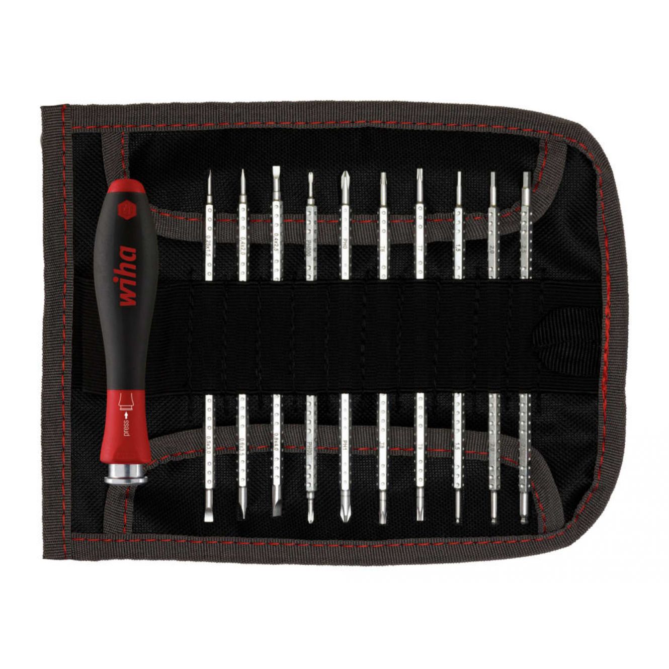 SYSTEM 4 SoftFinish® Interchangeable Screwdriver Set, 12 Piece WHA27820