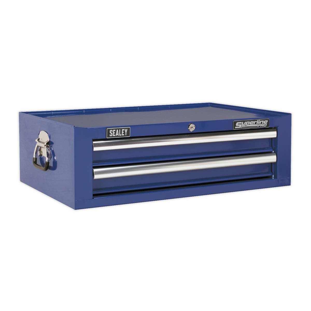 Mid-Box 2 Drawer with Ball-Bearing Slides - Blue AP26029TC