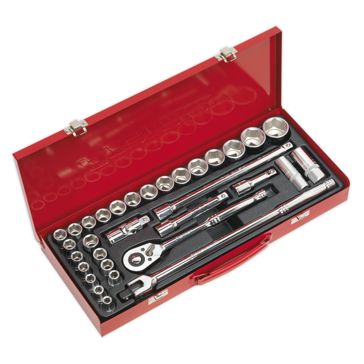 Socket Set 32pc 1/2"Sq Drive 6pt WallDrive® - Metric/Imperial AK693
