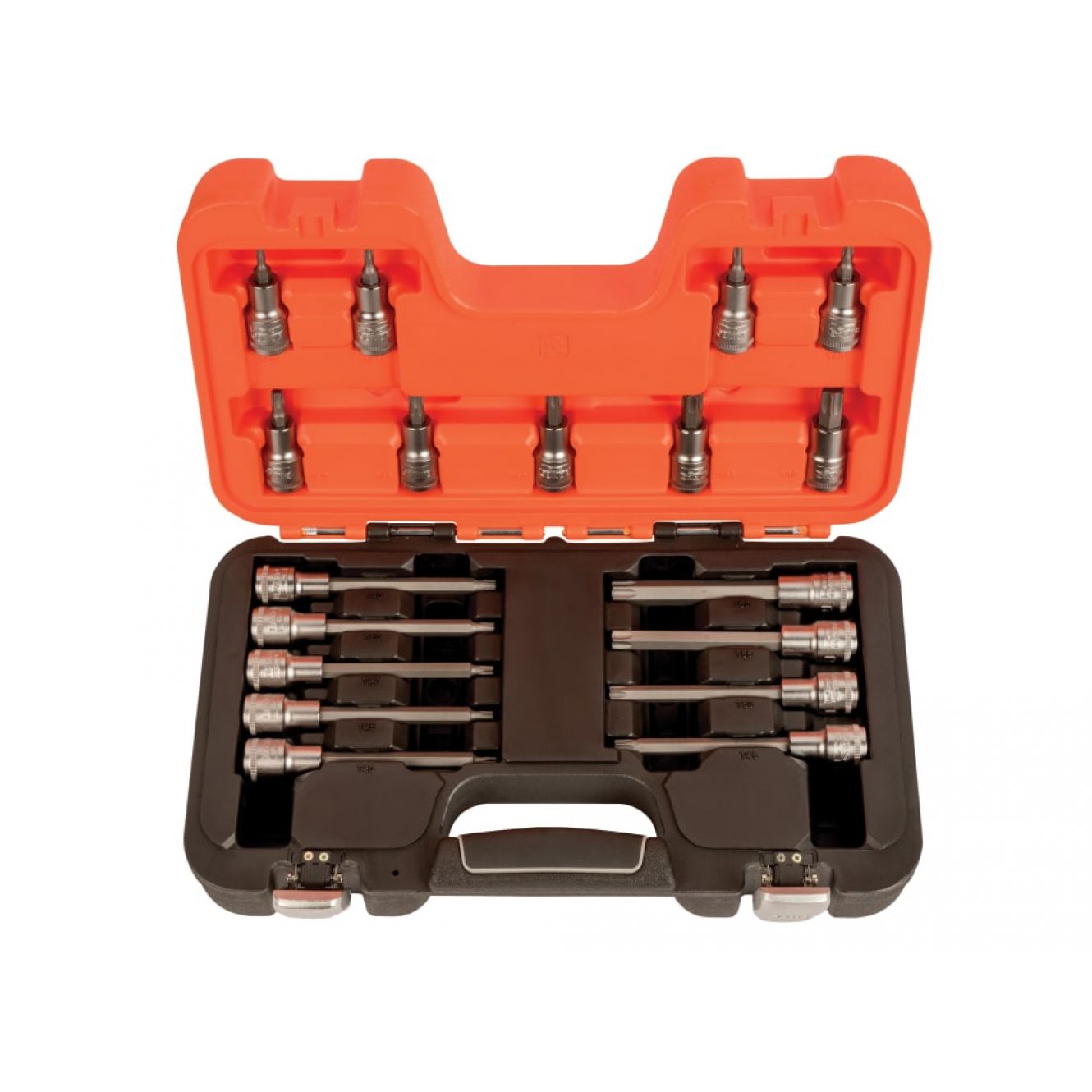 S18TORX 1/2in Drive Socket Set of 18 Metric BAHS18TORX