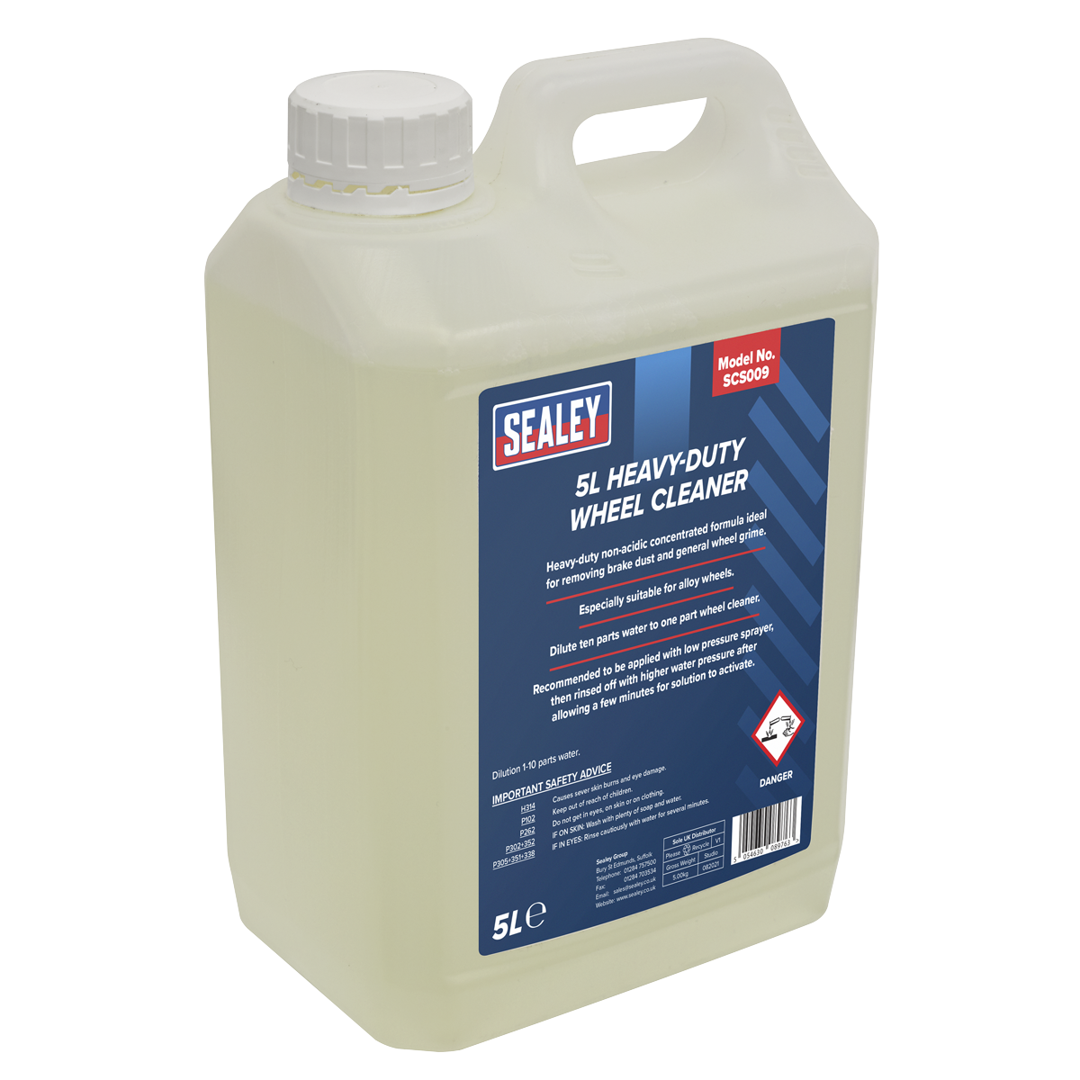 Wheel Cleaner Heavy-Duty 5L SCS009