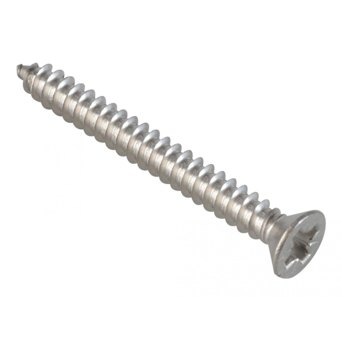 Self-Tapping Screws, Pozi, CSK, A2 Stainless Steel