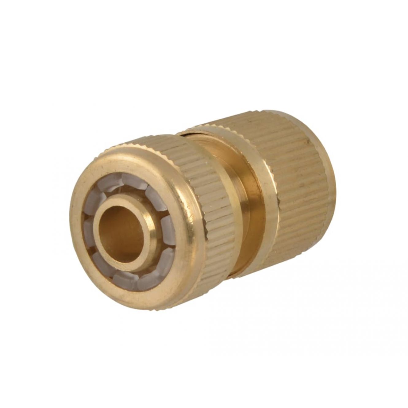 Brass Female Water Stop Connector 12.5mm (1/2in) FAIHOSEWC