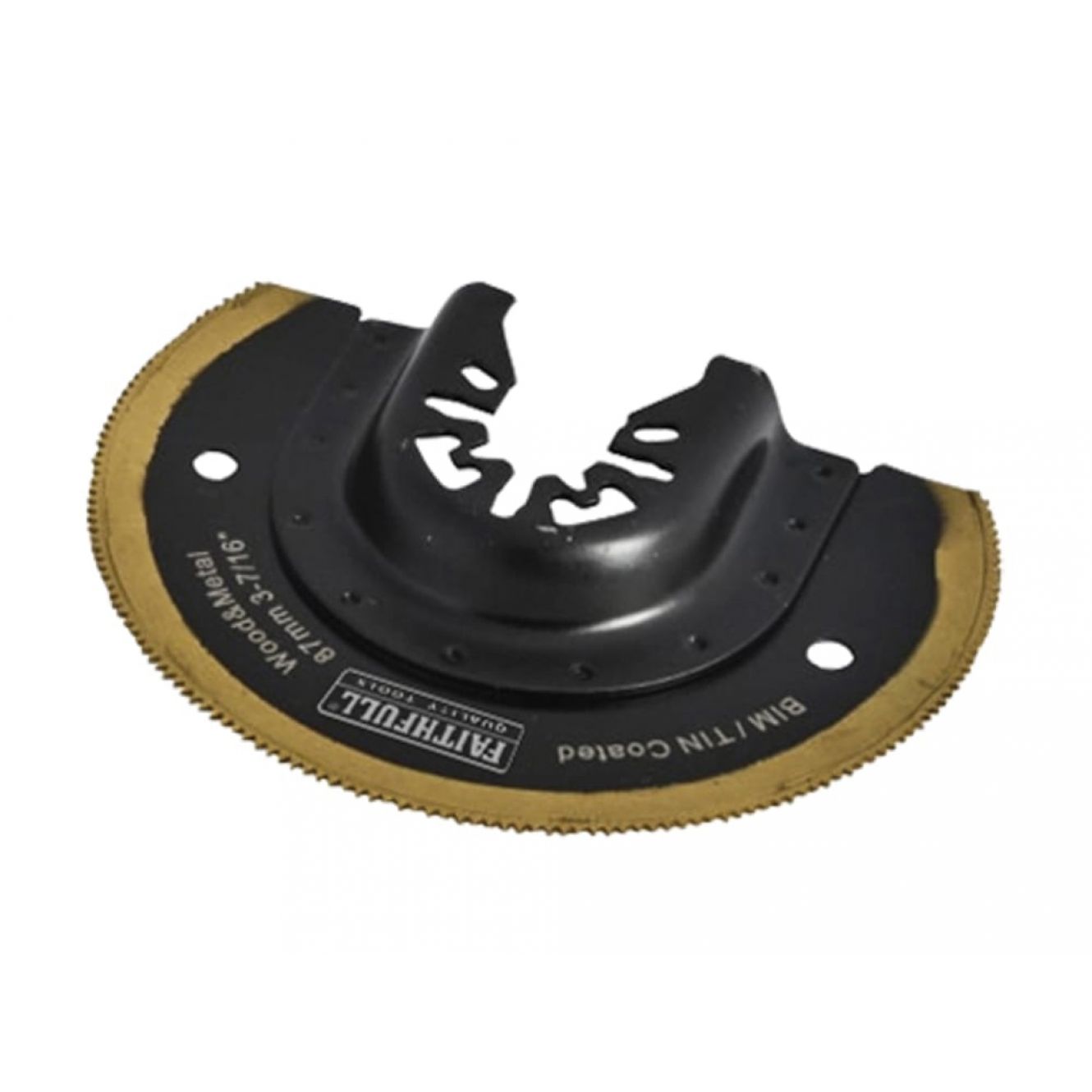 Multi-Functional Tool Bi-Metal Radial Saw TiN Coated Blade 87mm FAIMFBM87