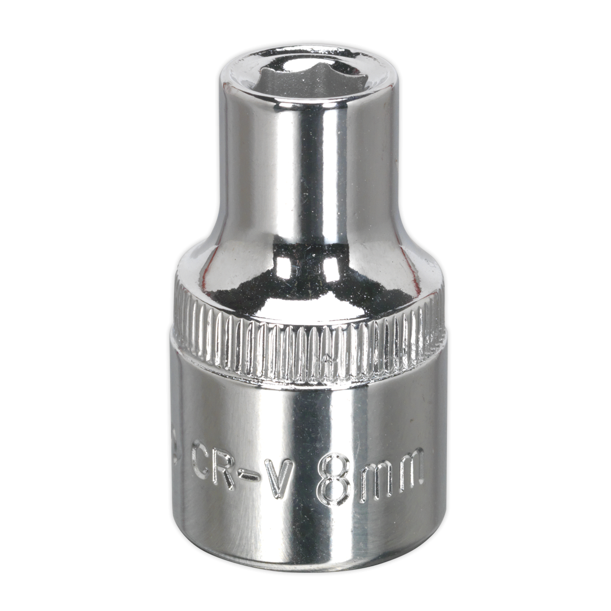 WallDrive® Socket 8mm 1/2"Sq Drive Fully Polished SP1208