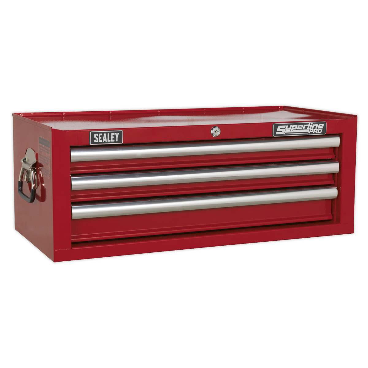 Mid-Box 3 Drawer with Ball-Bearing Slides - Red AP33339