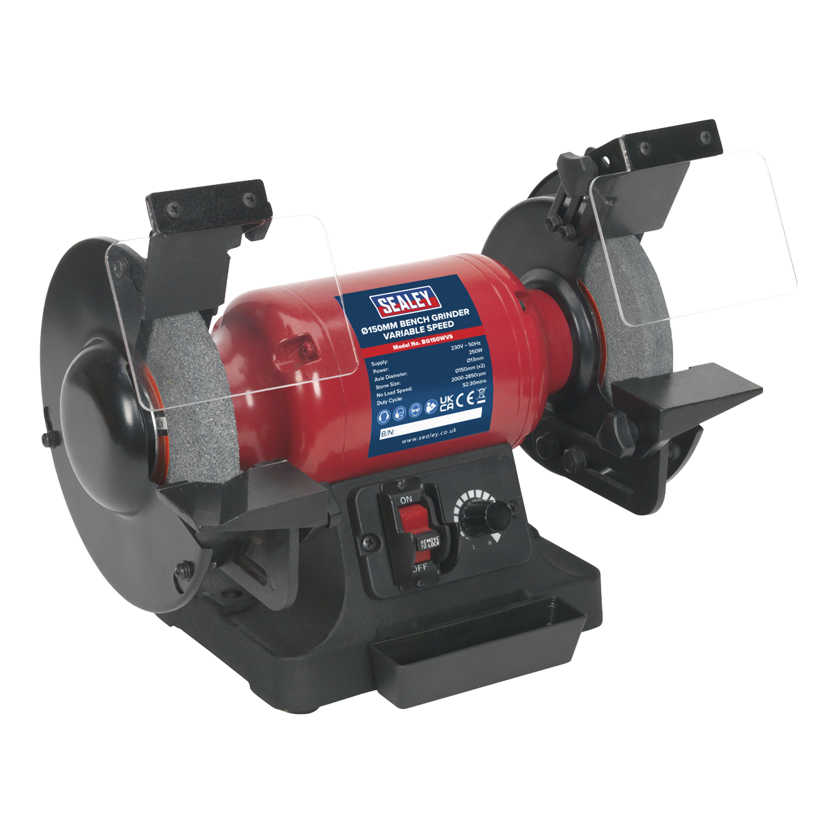 Bench Grinder Ø150mm Variable Speed BG150WVS