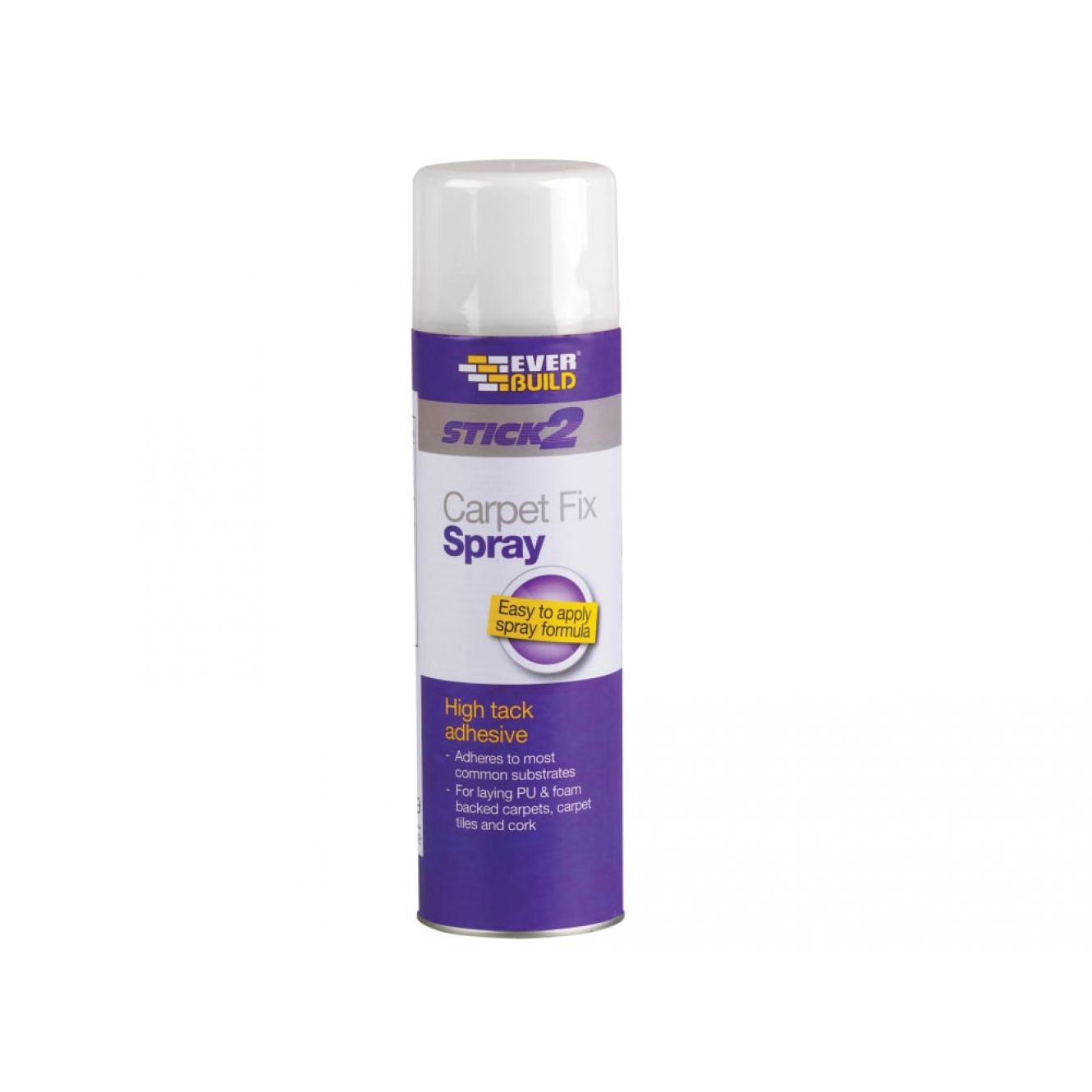 Carpet Fix Spray Adhesive Aerosol 500ml EVBCSPRAY5