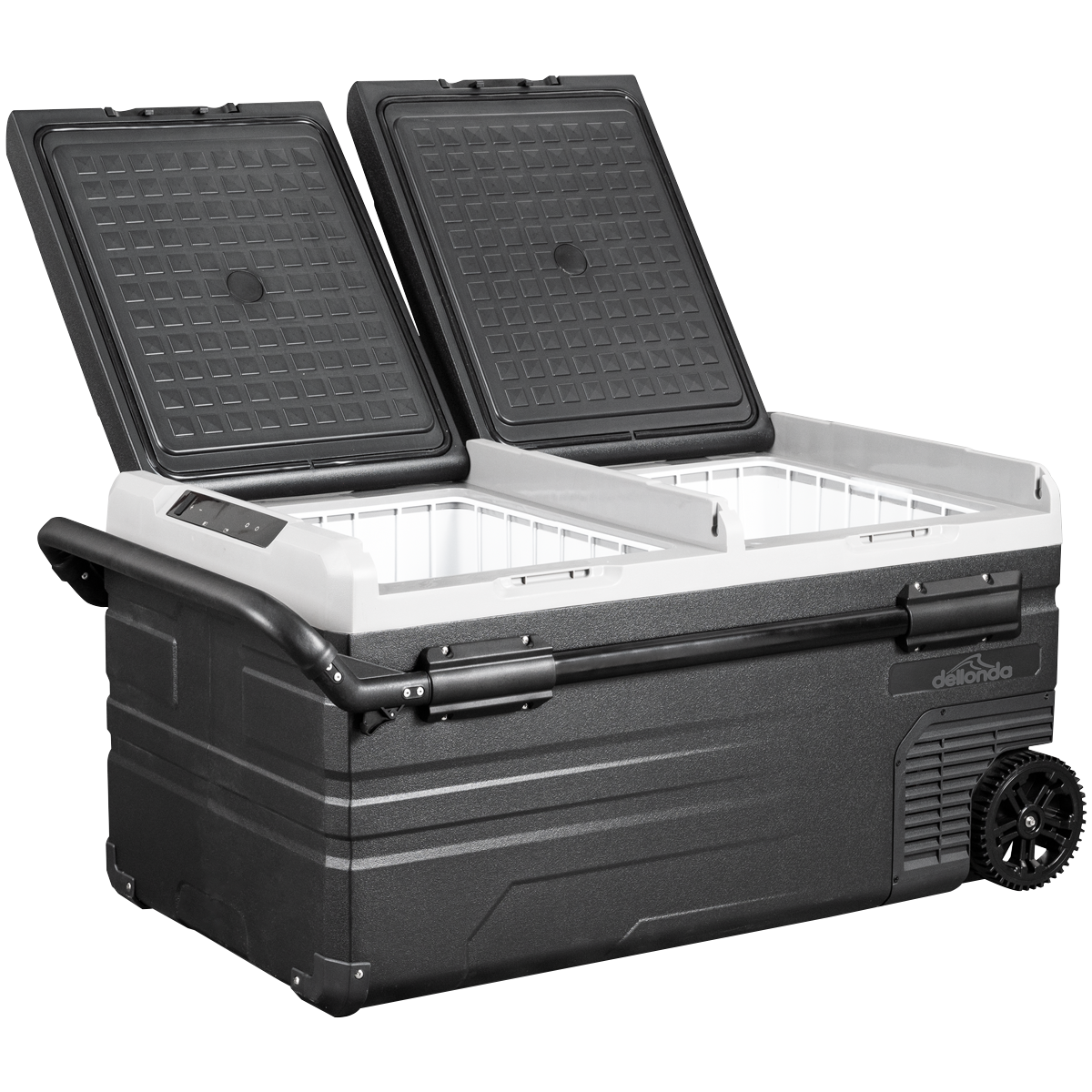 Dellonda 95L Portable Dual Zone Compressor Car Camping Fridge/Freezer 12/24V DL128