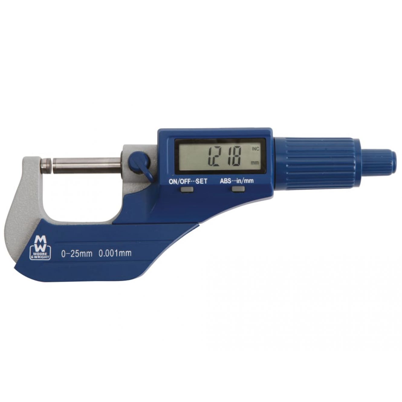 MW200-01DBL Digital External Micrometer 0-25mm/0-1in 0.001mm/.00005in MAW20001DBL