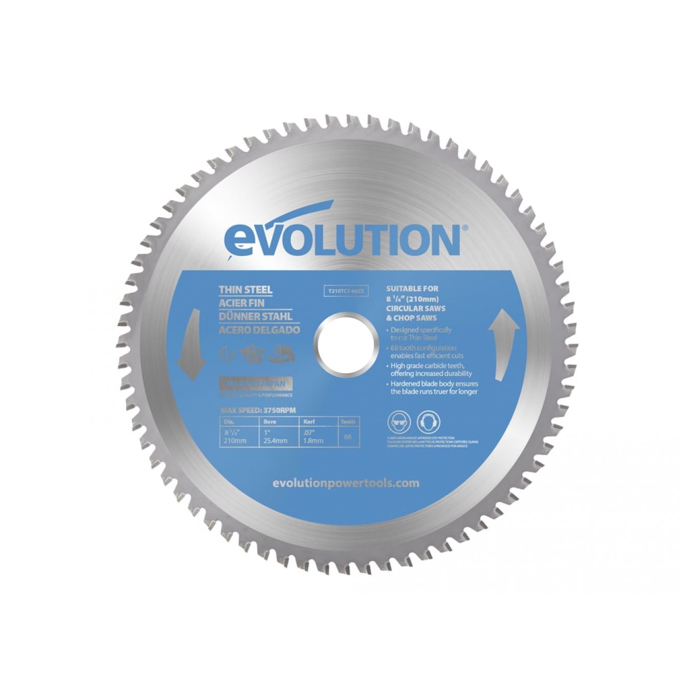 Thin Steel Cutting Circular Saw Blade