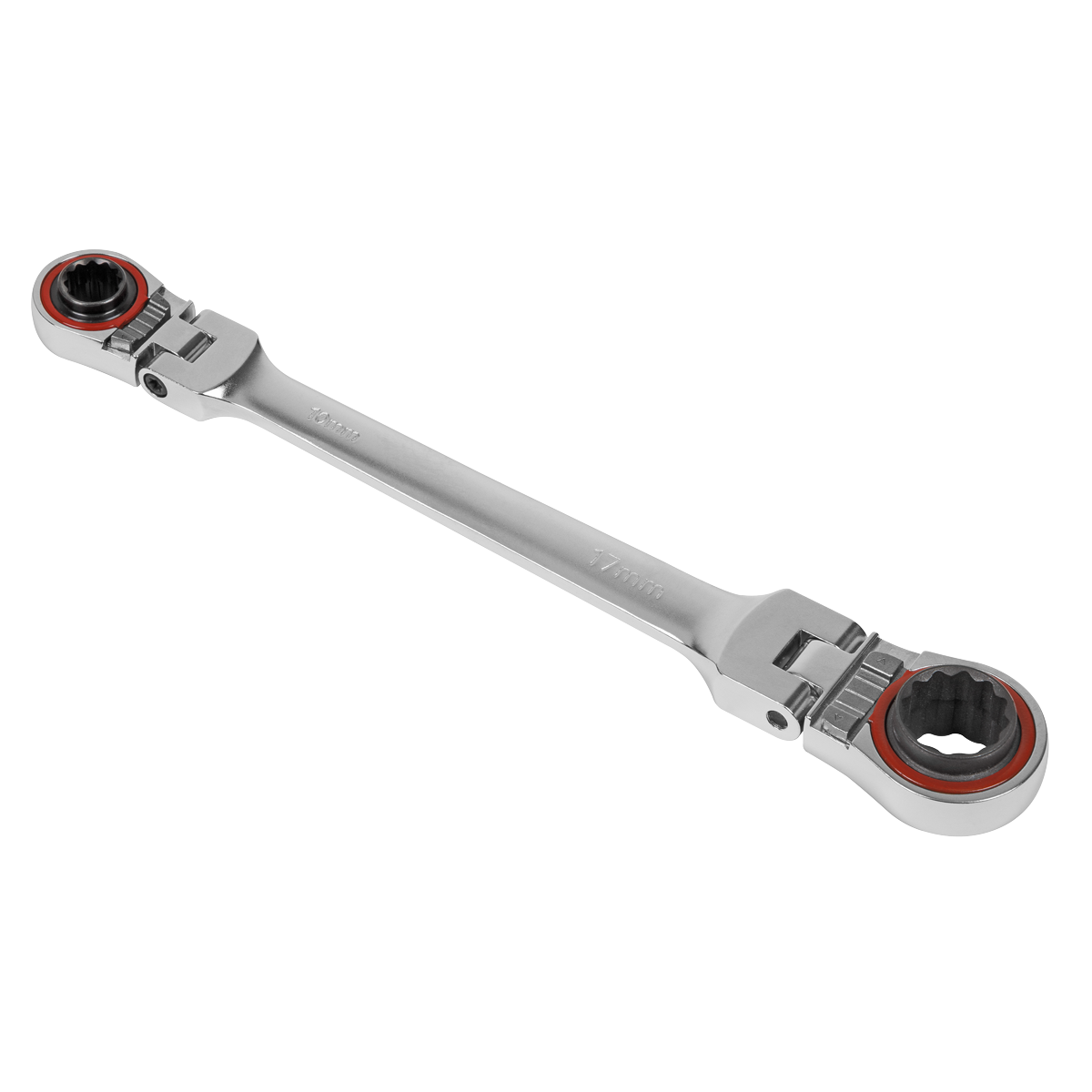 Ratchet Ring Spanner 4-in-1 Flexi-Head Reversible Metric Platinum Series AK63947