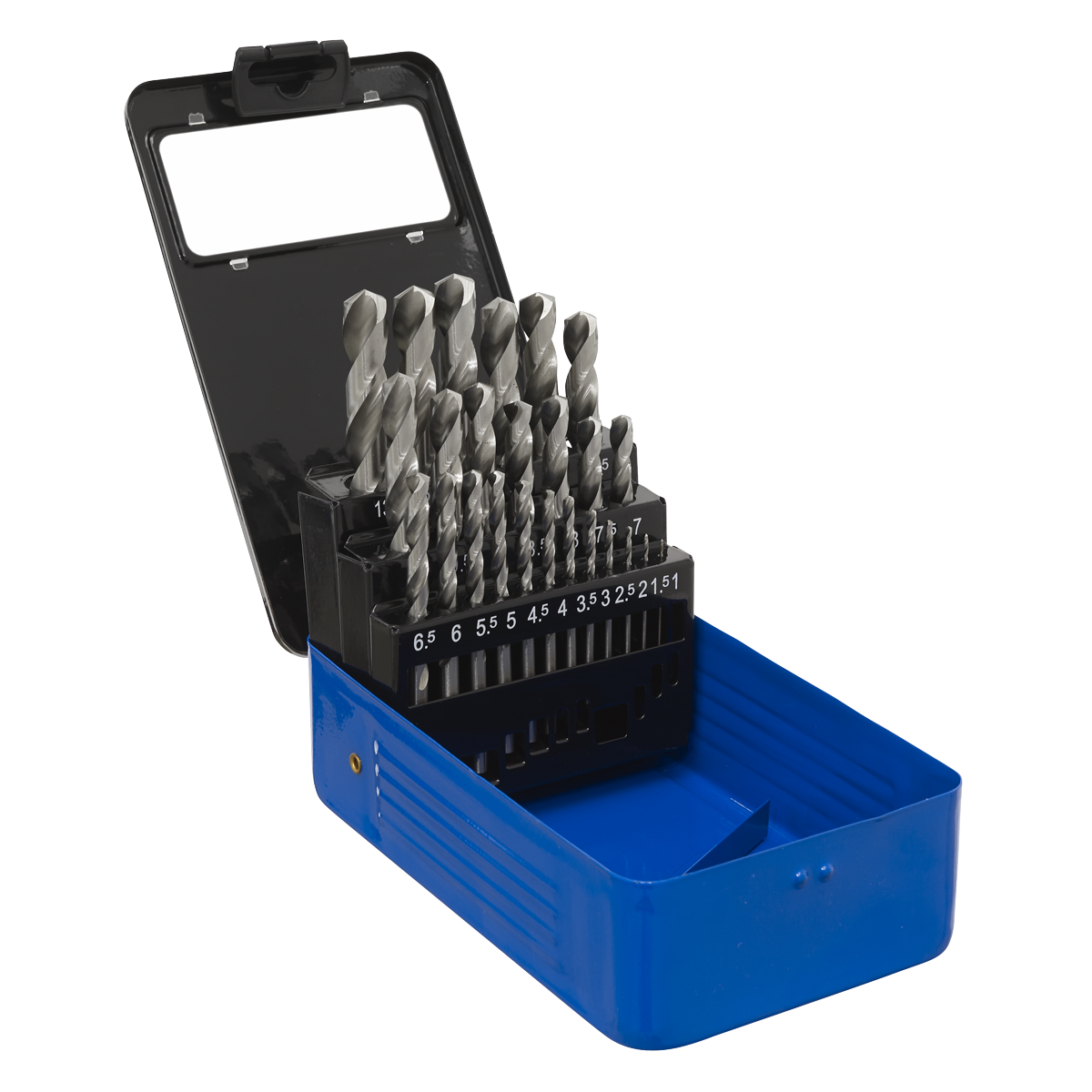 HSS Split Point Fully Ground Drill Bit Set 25pc Metric AK47251