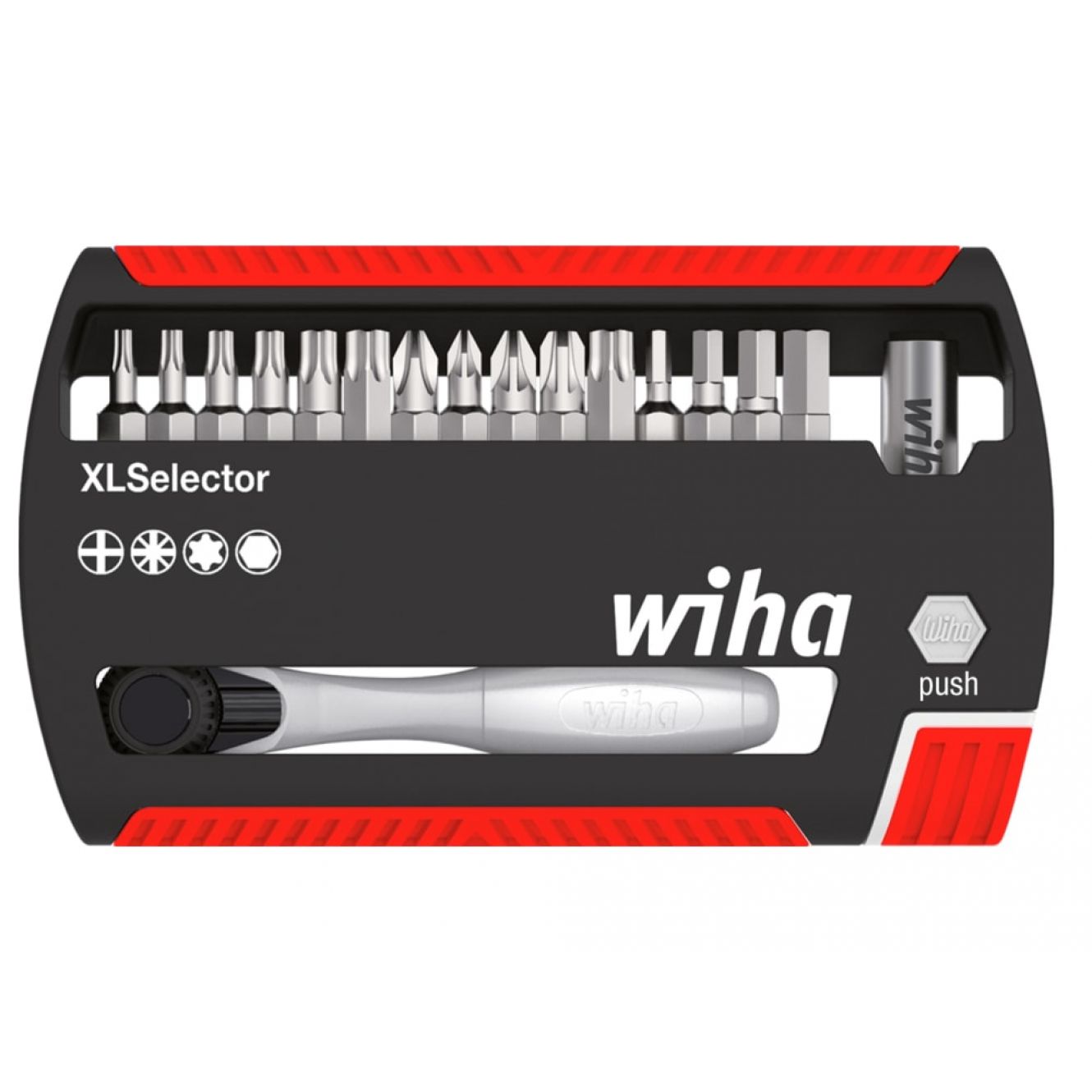 XLSelector Ratchet Bit Set, 17 Piece WHA36951