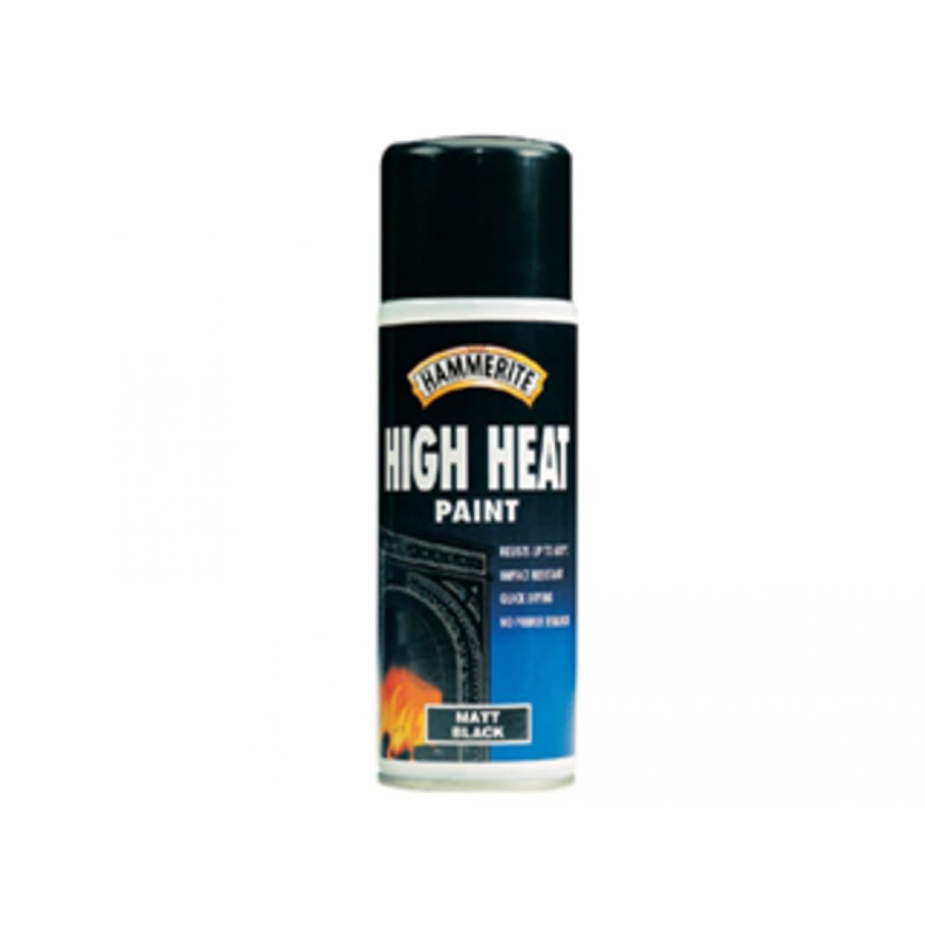 High Heat Paint Aerosol Black 400ml HMMHHPBLAERO