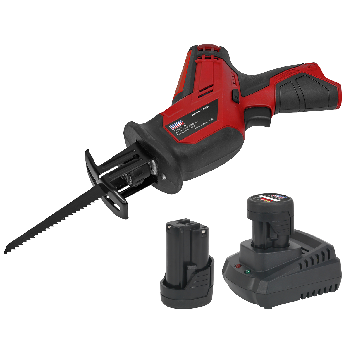 Cordless Reciprocating Saw 12V SV12 Series - 2 Batteries CP1208KIT