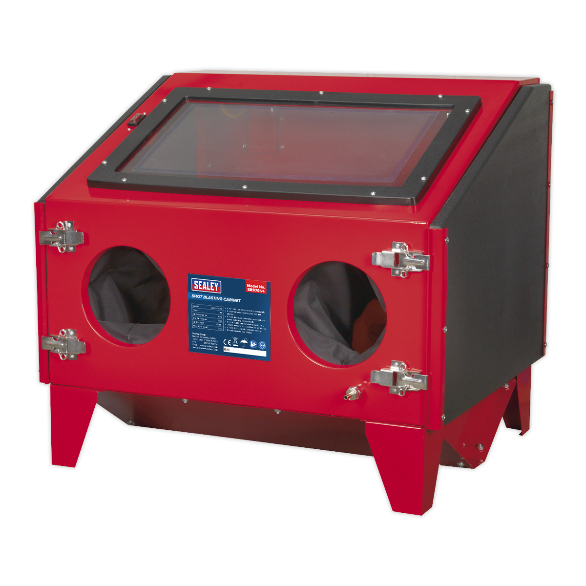 Shot Blasting Cabinet Double Access 695 x 580 x 625mm SB970