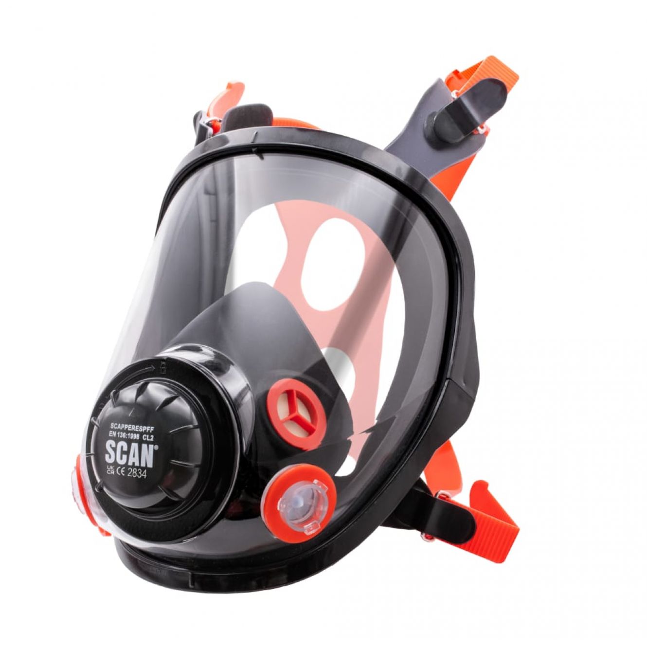 Twin Full Face Respirator No Filters SCAPPERESPFF