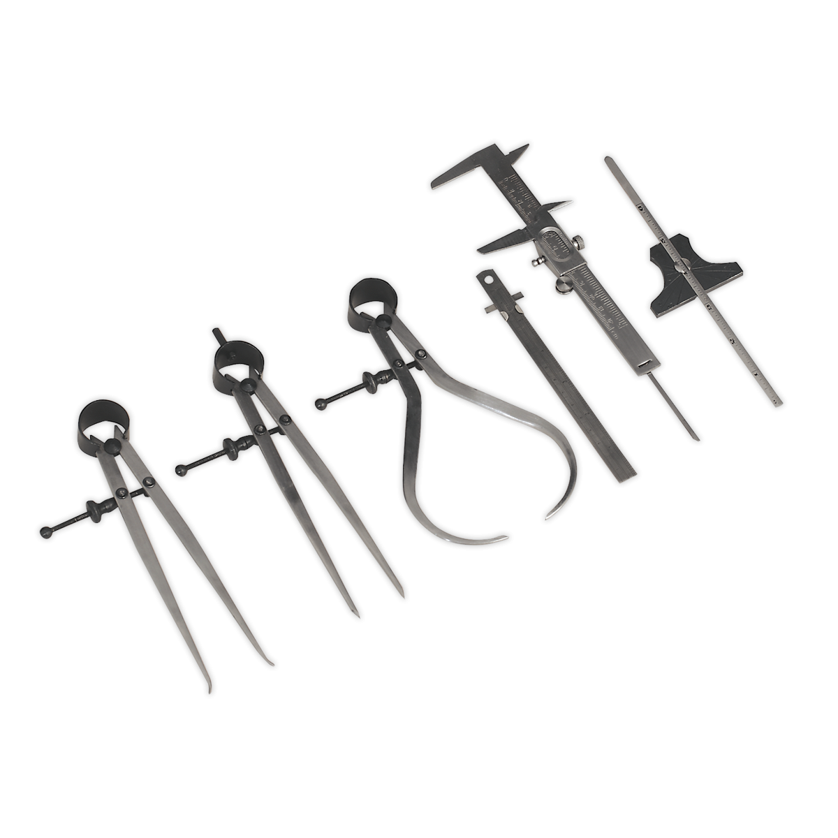 Professional Measuring Tool Set 6pc AK10000