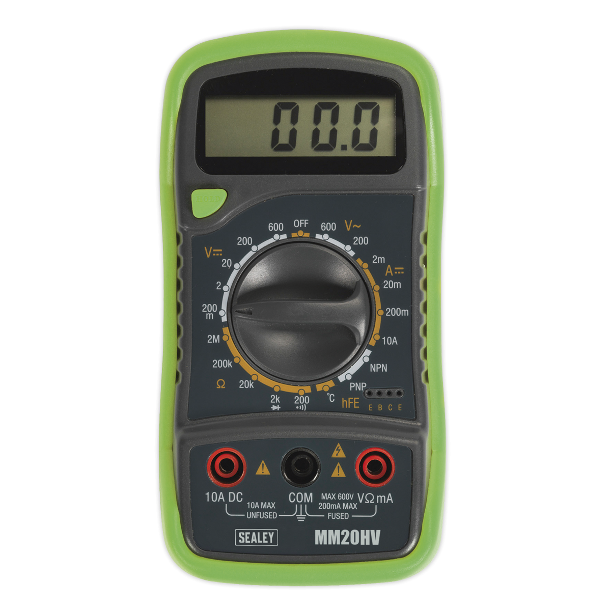 Digital Multimeter 8-Function with Thermocouple Hi-Vis MM20HV