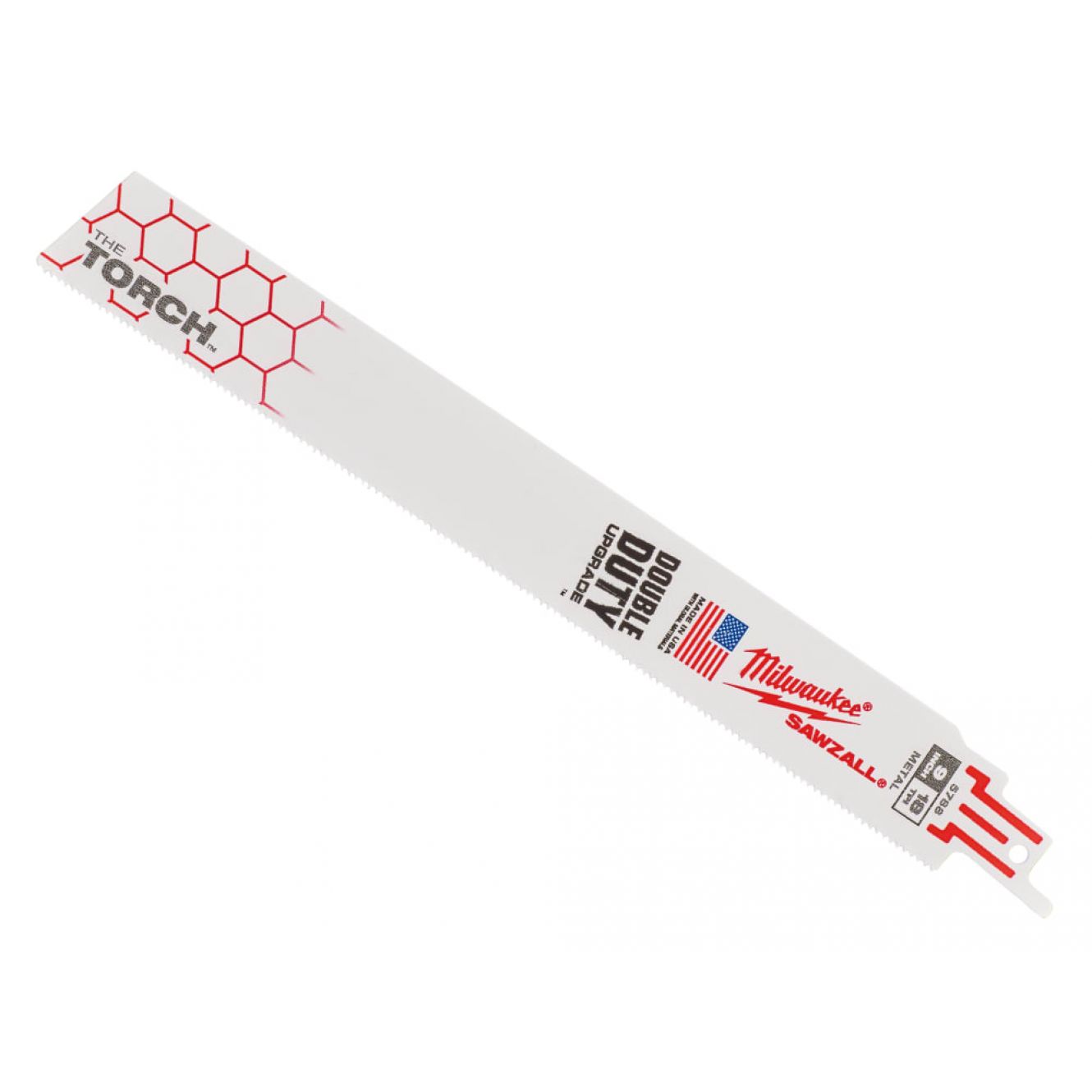 SAWZALL® Heavy-Duty TORCH™ Demolition Blade 230mm 18 TPI (Pack 5) MIL48005788