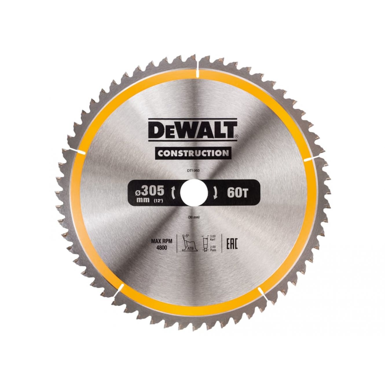 Stationary Construction Circular Saw Blade