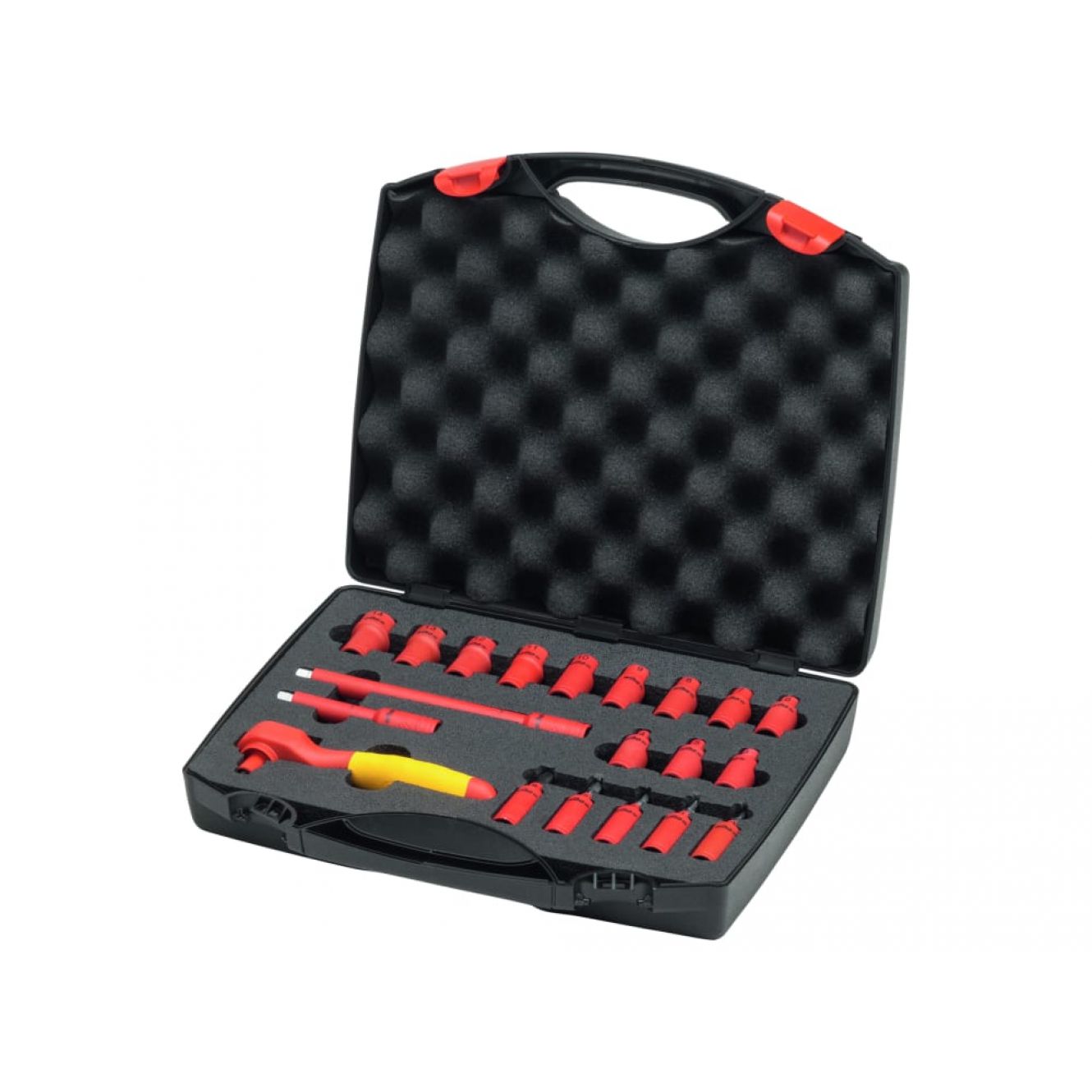 Insulated 1/4in Ratchet Wrench Set, 21 Piece (inc. Case) WHA43025