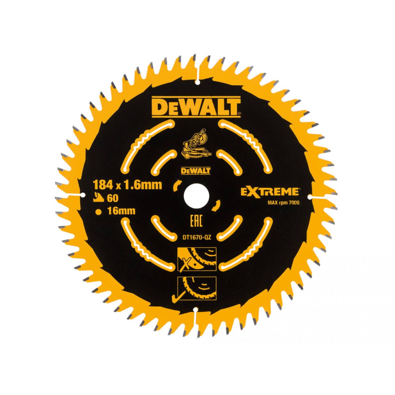 Cordless Mitre Saw Blade For DCS365