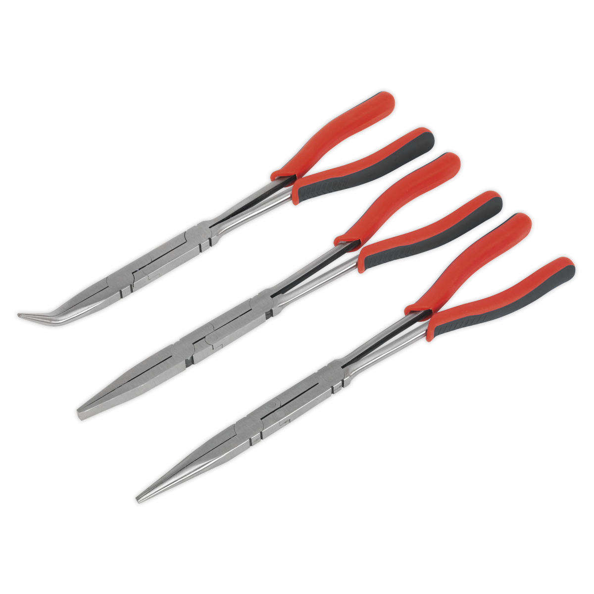 Double Joint Pliers Set 3pc Long Reach 335mm AK8580