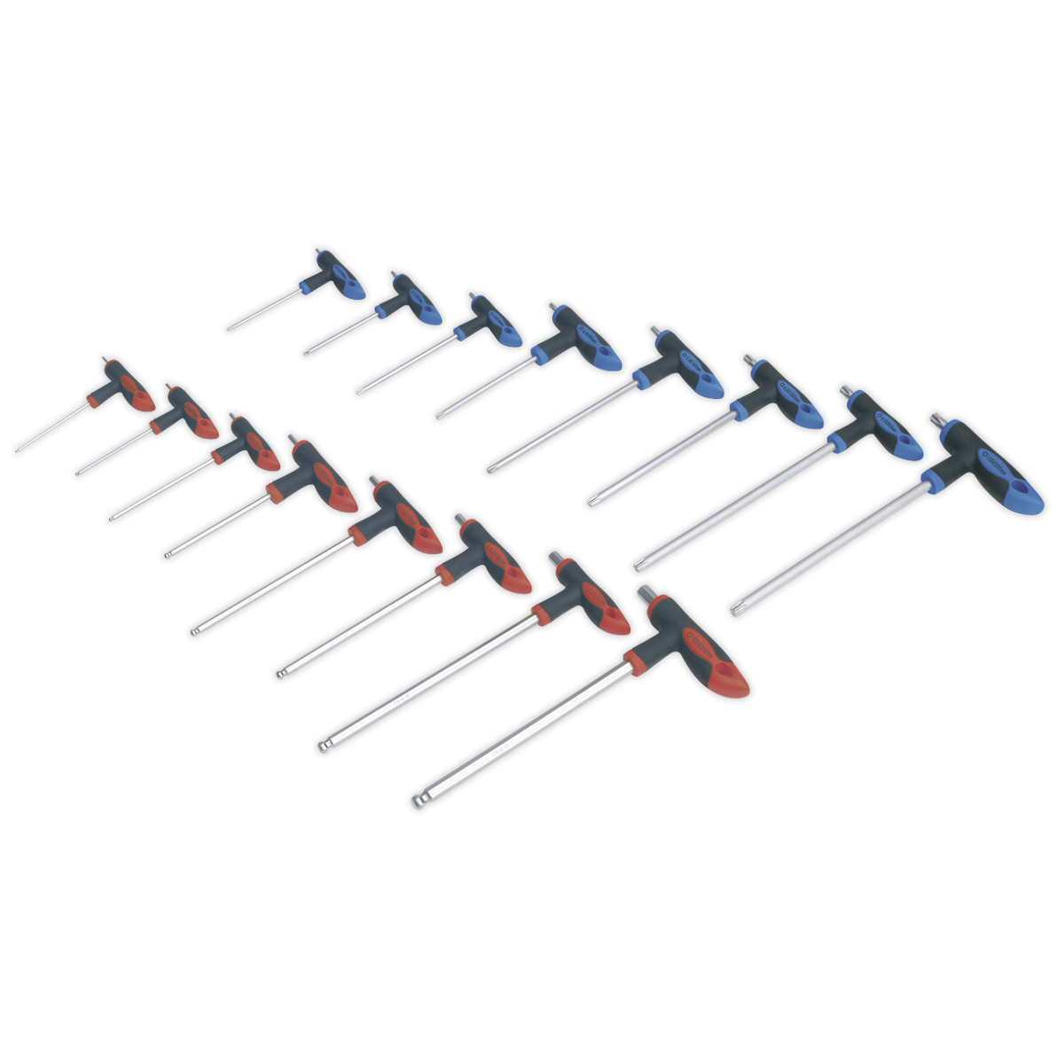 T-Handle TRX-Star* & Hex Key Set 16pc AK7147