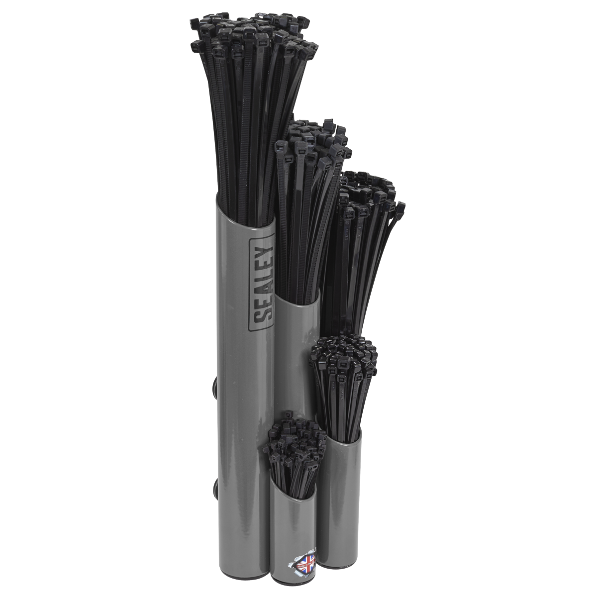 Large Magnetic Cable Tie Holder - Grey APCTHGXL